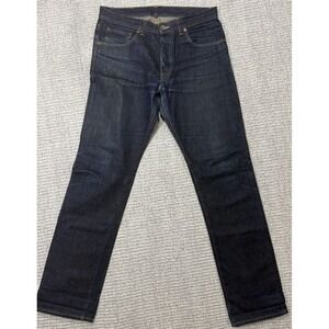 Jack Spade Mens 31 Slim Straight Denim Jeans Button Fly‎ Button Fly